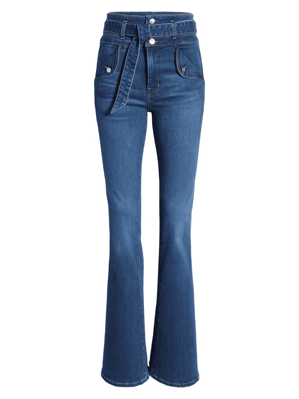 Veronica Beard Giselle Jeans
High Rise Flare in shade Nantucket